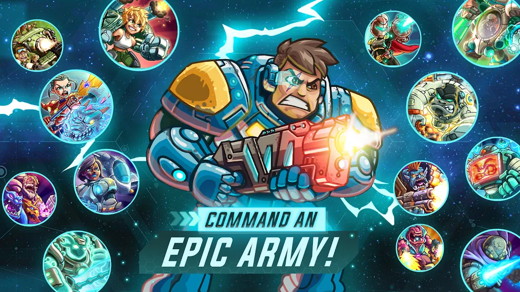 Скачать взломанную Iron Marines Offline Strategy  [МОД Menu] — полная версия apk на Андроид screen 3