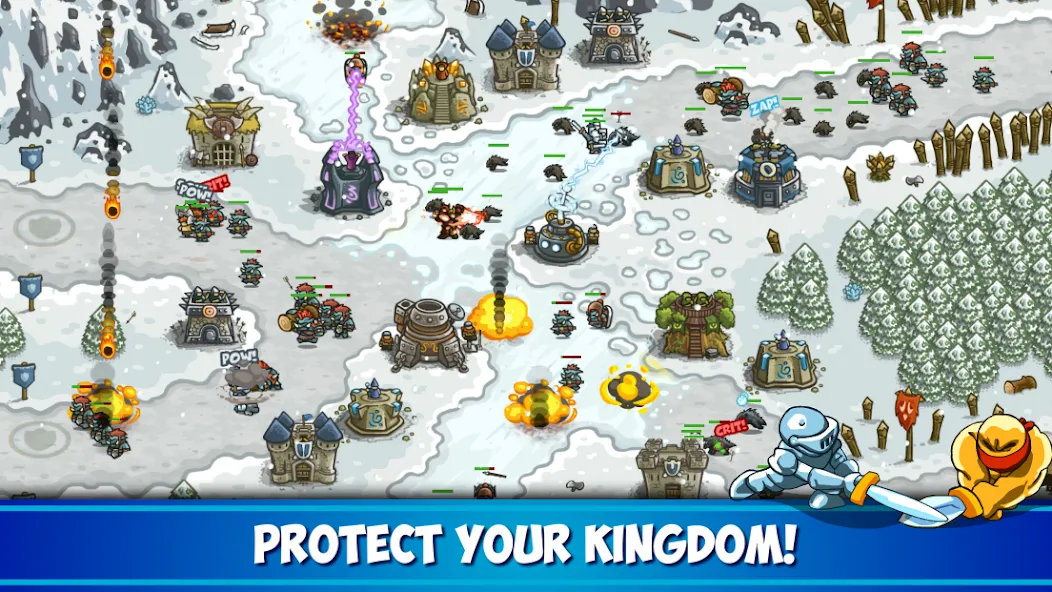 Взломанная Kingdom Rush Tower Defense TD (Кингдом Раш)  [МОД Unlocked] — последняя версия apk на Андроид screen 5