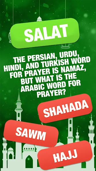 Скачать взломанную Islamic General Knowledge Quiz  [МОД Все открыто] — стабильная версия apk на Андроид screen 4