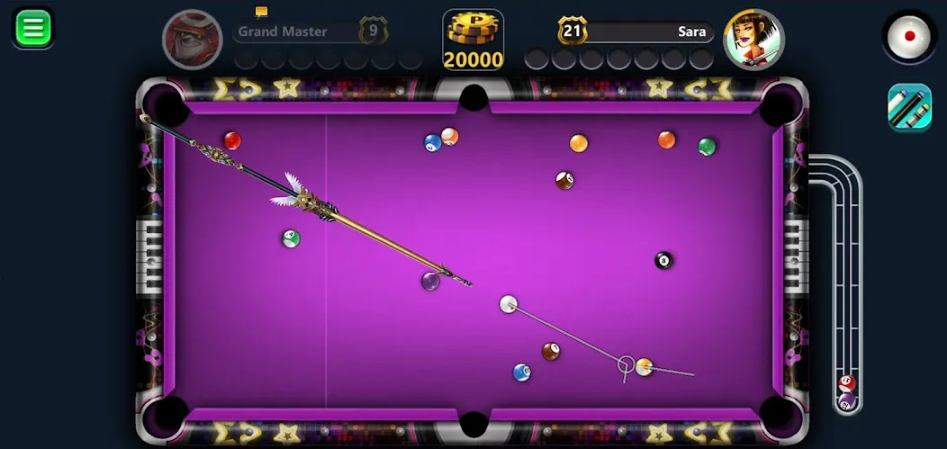 Скачать взломанную 8 Ball Magic (Болл Мэджик)  [МОД Mega Pack] — полная версия apk на Андроид screen 4