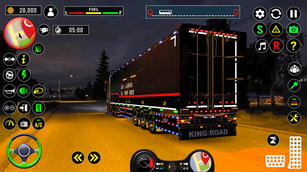 Взлом US Truck City Transport Sim 3d  [МОД Все открыто] — полная версия apk на Андроид screen 2