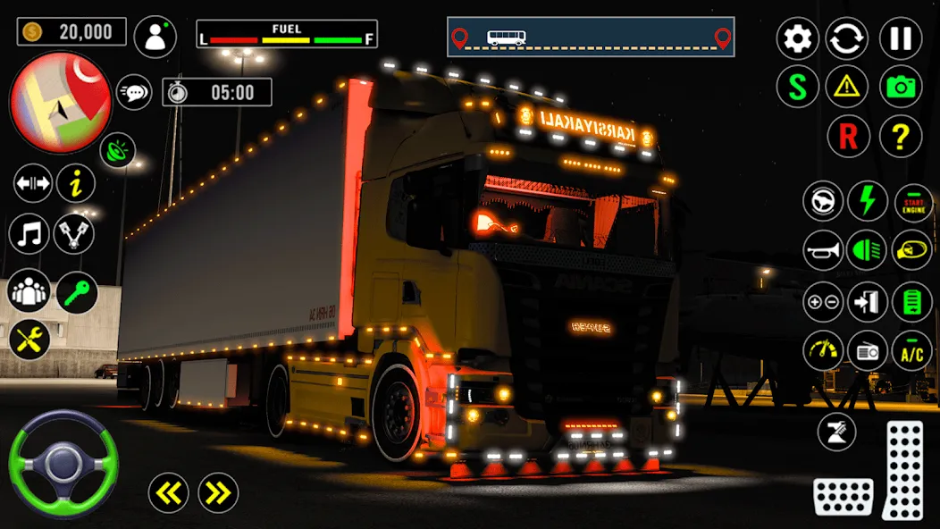 Взлом US Truck City Transport Sim 3d  [МОД Все открыто] — полная версия apk на Андроид screen 5