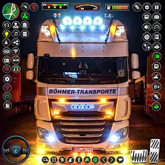 US Truck City Transport Sim 3d