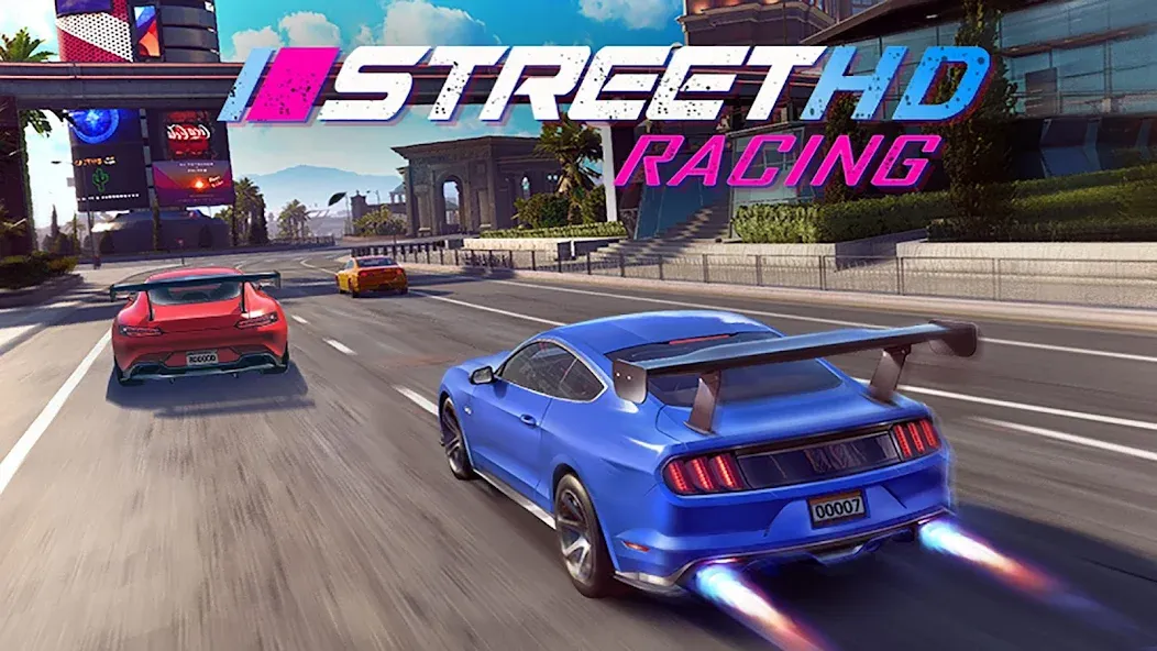 Скачать взлом Street Racing HD (Стрит Рейсинг ХД)  [МОД Все открыто] — стабильная версия apk на Андроид screen 1