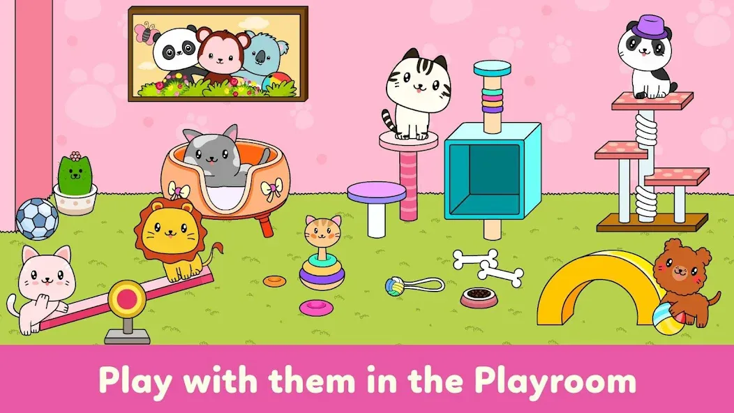 Взломанная Tizi Town — My Pet Daycare  [МОД Бесконечные деньги] — стабильная версия apk на Андроид screen 3
