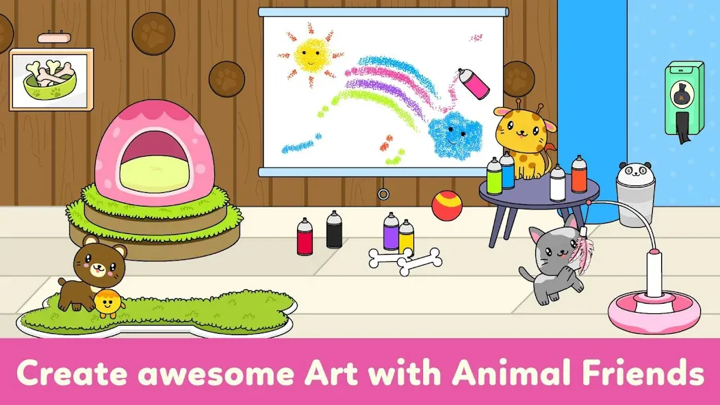 Взломанная Tizi Town — My Pet Daycare  [МОД Бесконечные деньги] — стабильная версия apk на Андроид screen 4
