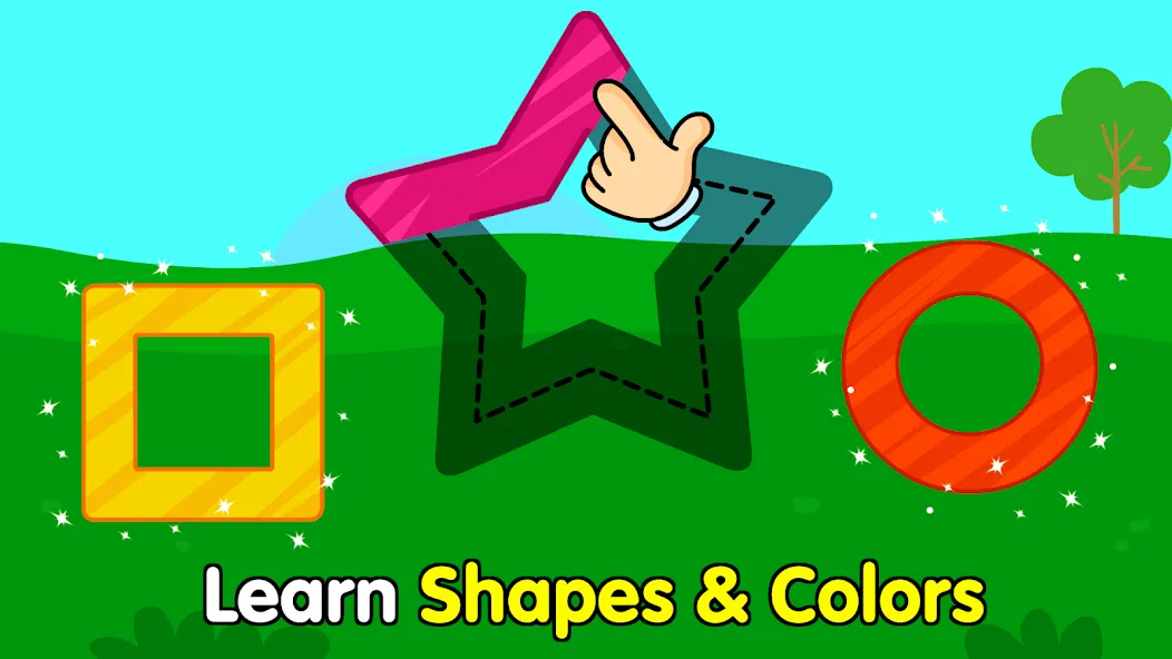 Скачать взломанную Shapes & Colors Games for Kids  [МОД Бесконечные деньги] — стабильная версия apk на Андроид screen 1