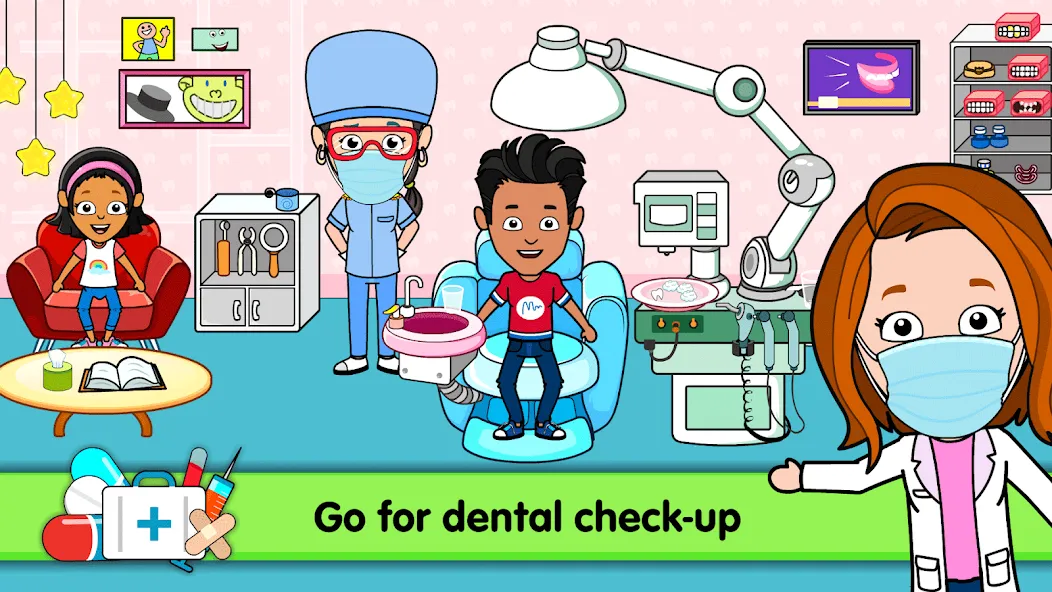 Скачать взломанную My Hospital Town Doctor Games  [МОД Unlocked] — последняя версия apk на Андроид screen 3