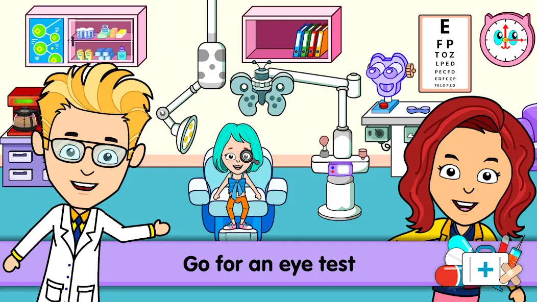 Скачать взломанную My Hospital Town Doctor Games  [МОД Unlocked] — последняя версия apk на Андроид screen 4