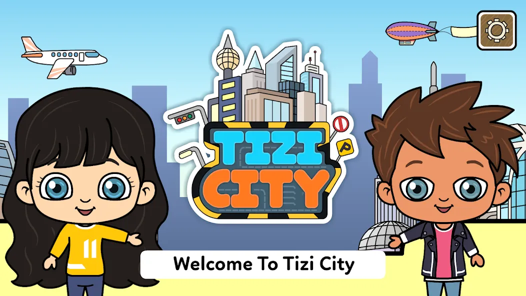 Взлом My Tizi City — Town Life Games  [МОД Бесконечные деньги] — полная версия apk на Андроид screen 1