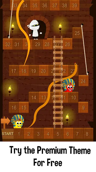 Скачать взлом Snake and Ladder Games  [МОД Unlocked] — стабильная версия apk на Андроид screen 3