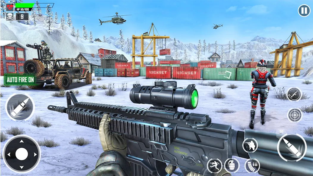 Взломанная First Person Shooter Mode  [МОД Бесконечные деньги] — последняя версия apk на Андроид screen 2