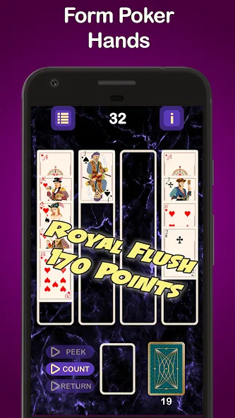 Скачать взломанную Puzzle Poker Joker's Wild  [МОД Unlocked] — полная версия apk на Андроид screen 2