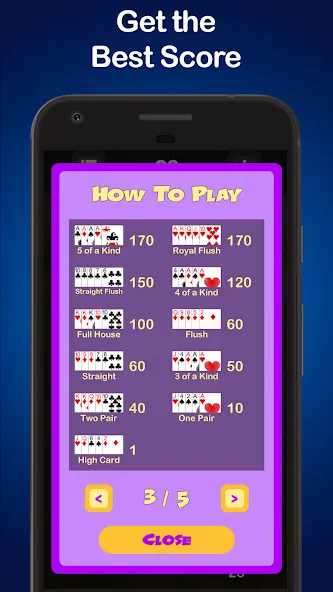 Скачать взломанную Puzzle Poker Joker's Wild  [МОД Unlocked] — полная версия apk на Андроид screen 5