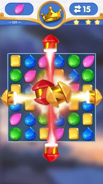 Взломанная Dragondodo — Jewel Blast  [МОД Unlimited Money] — стабильная версия apk на Андроид screen 3