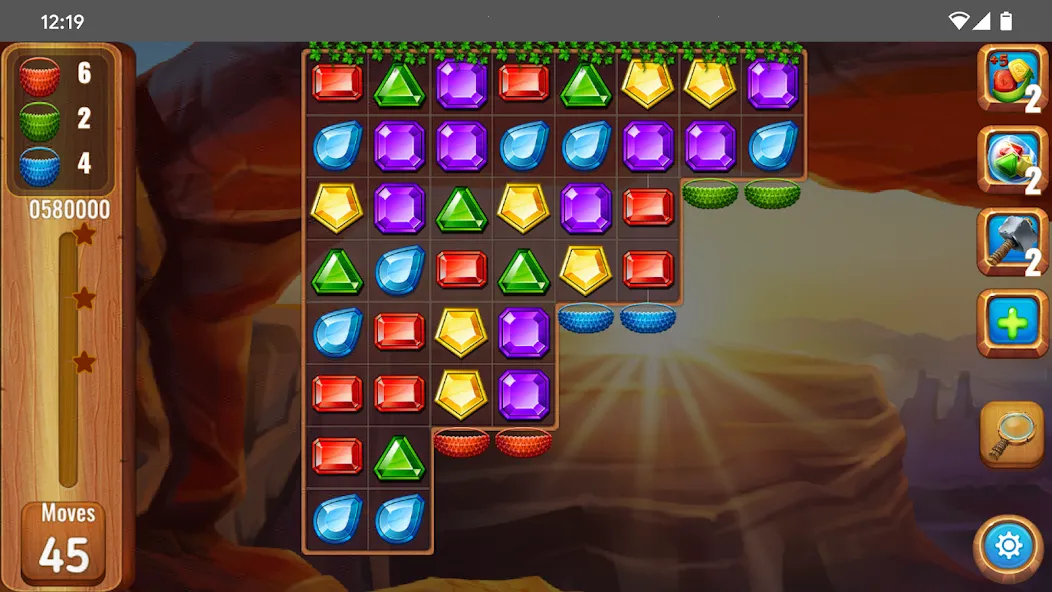 Взломанная Gems or jewels ?  [МОД Много монет] — последняя версия apk на Андроид screen 1