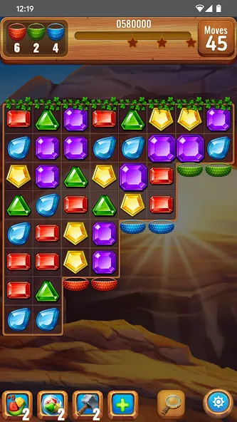 Взломанная Gems or jewels ?  [МОД Много монет] — последняя версия apk на Андроид screen 4