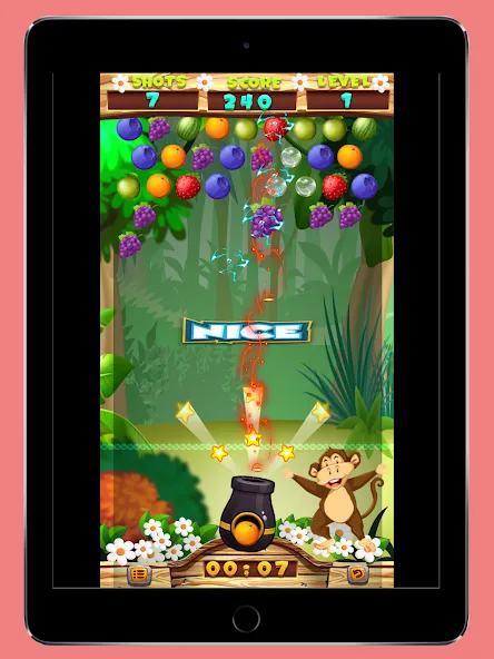 Скачать взлом Fruits Shooter Pop (Фрутс Шутер Поп)  [МОД Unlimited Money] — последняя версия apk на Андроид screen 2