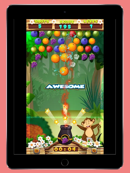 Скачать взлом Fruits Shooter Pop (Фрутс Шутер Поп)  [МОД Unlimited Money] — последняя версия apk на Андроид screen 3