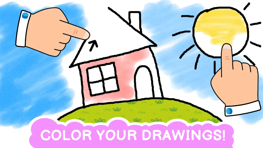 Взлом Easy coloring book for kids  [МОД Бесконечные монеты] — полная версия apk на Андроид screen 3