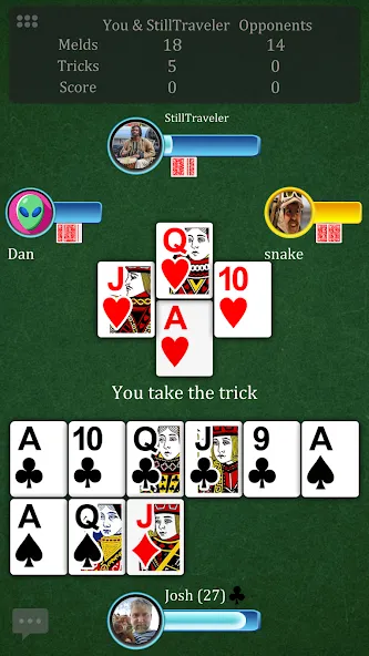 Взлом Pinochle.Net  [МОД Много монет] — последняя версия apk на Андроид screen 1