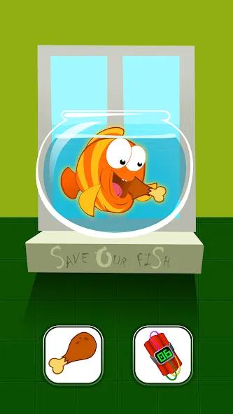 Скачать взломанную Fish Story: Save the Lover (Фиш Стори)  [МОД Menu] — стабильная версия apk на Андроид screen 1