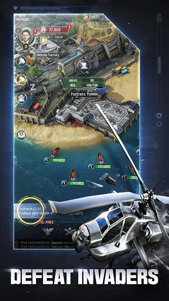 Взлом Gunship Battle Total Warfare (Ганшип Батл Общая война)  [МОД Меню] — стабильная версия apk на Андроид screen 4