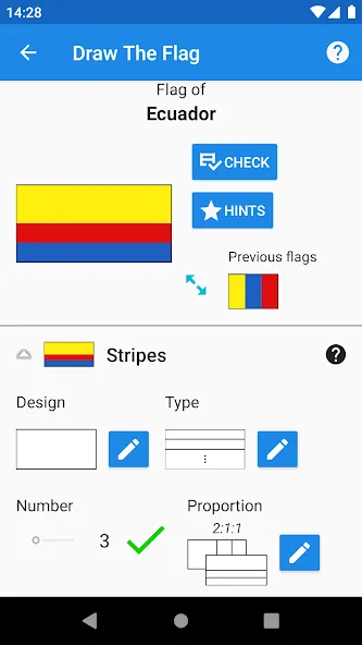 Скачать взломанную Draw The Flag — Quiz & Maker  [МОД Много монет] — полная версия apk на Андроид screen 3