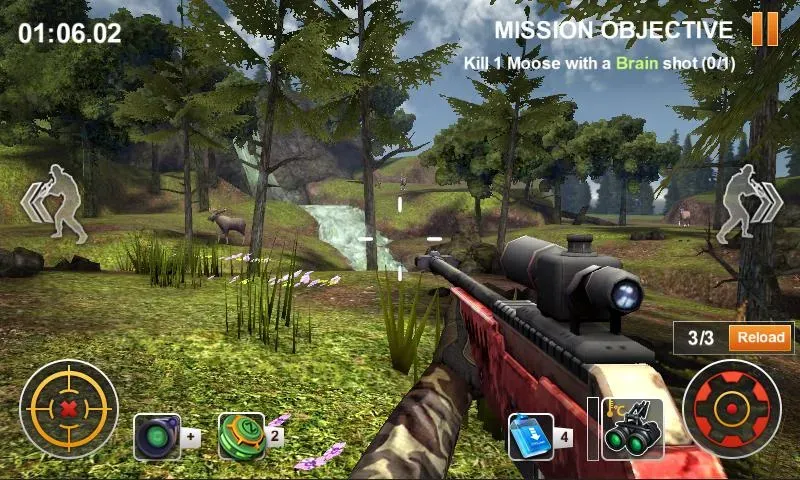 Взломанная Hunting Safari 3D  [МОД Бесконечные монеты] — полная версия apk на Андроид screen 3