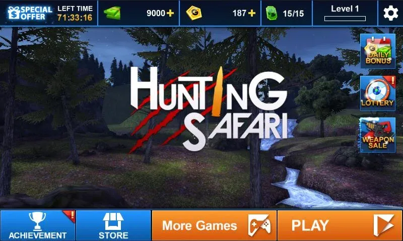 Взломанная Hunting Safari 3D  [МОД Бесконечные монеты] — полная версия apk на Андроид screen 4