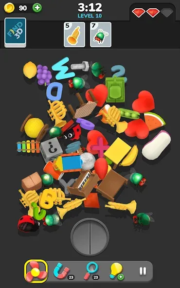 Взломанная Find 3D — Match 3D Items (Файнд 3Д)  [МОД Mega Pack] — полная версия apk на Андроид screen 5