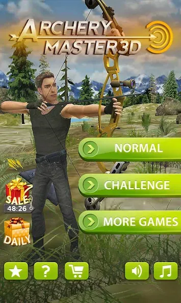 Скачать взломанную Archery Master 3D  [МОД Все открыто] — полная версия apk на Андроид screen 3