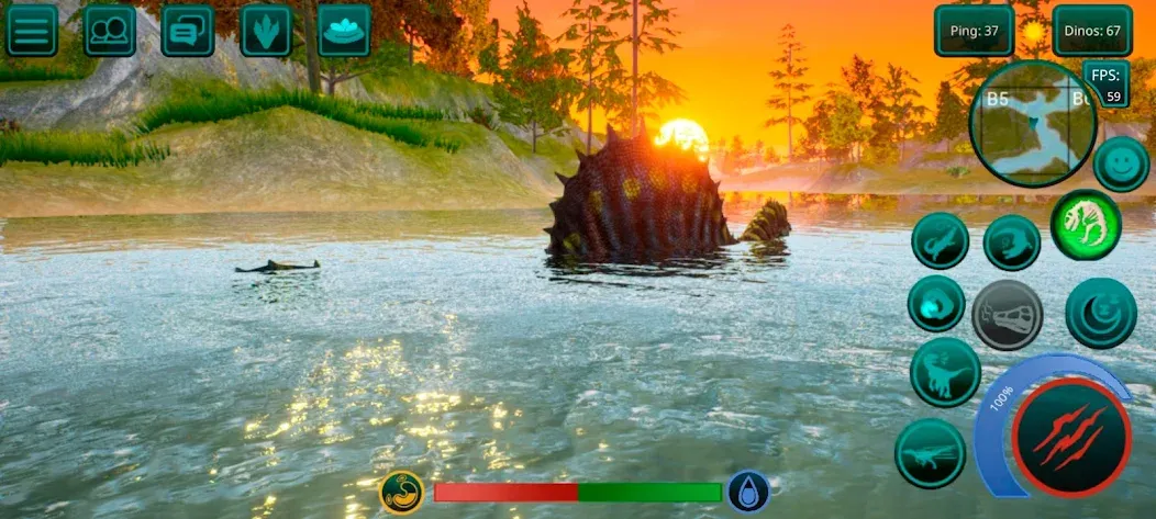 Скачать взлом The Cursed Dinosaur Isle: Game  [МОД Бесконечные монеты] — последняя версия apk на Андроид screen 3