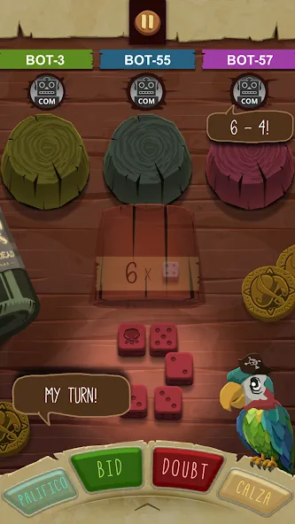 Взломанная Pirate's Dice  [МОД Unlocked] — полная версия apk на Андроид screen 3