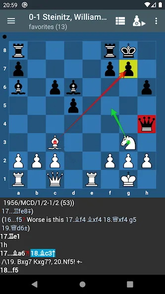 Взлом Chess PGN Master (Шахматы  Мастер)  [МОД Unlocked] — полная версия apk на Андроид screen 1