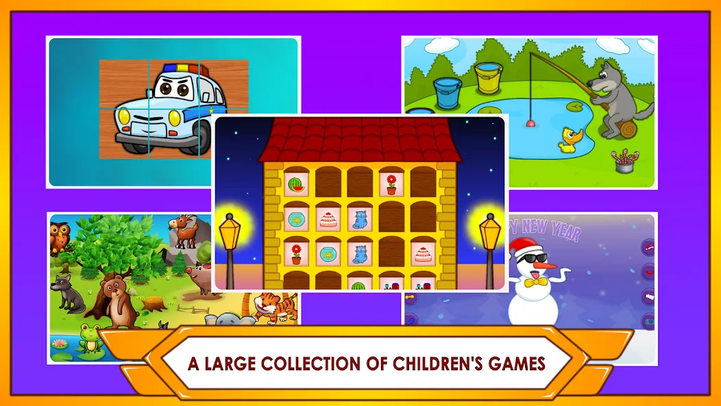 Скачать взломанную Super Kids Games Pack  [МОД Все открыто] — полная версия apk на Андроид screen 4