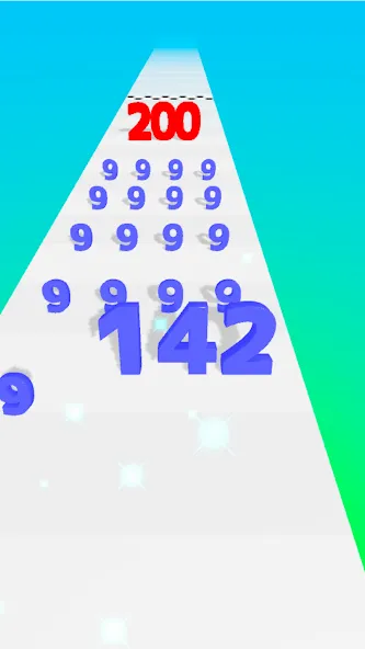 Взломанная Number Master: Run and merge (Намбер Мастер)  [МОД Unlocked] — стабильная версия apk на Андроид screen 2