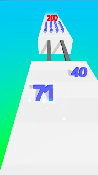 Взломанная Number Master: Run and merge (Намбер Мастер)  [МОД Unlocked] — стабильная версия apk на Андроид screen 3