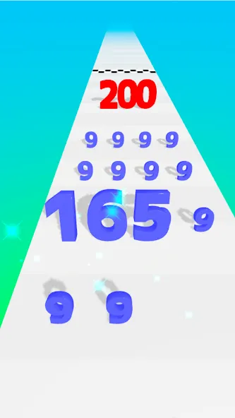 Взломанная Number Master: Run and merge (Намбер Мастер)  [МОД Unlocked] — стабильная версия apk на Андроид screen 4