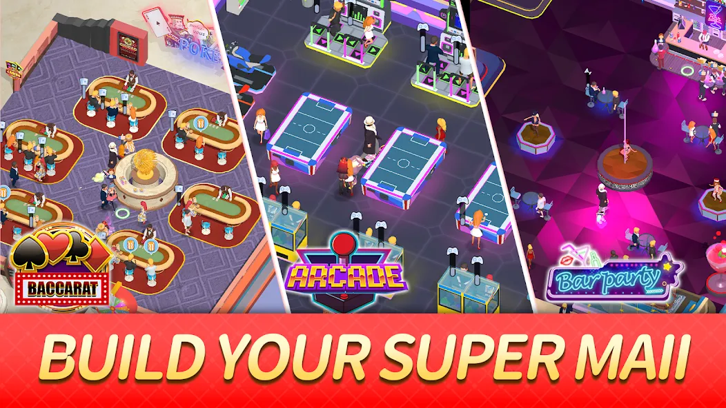 Скачать взломанную Perfect avenger — Super Mall (Прфект Эвенджер)  [МОД Unlimited Money] — полная версия apk на Андроид screen 1