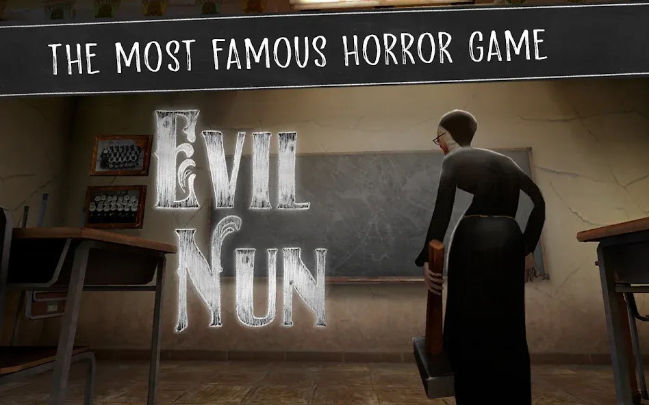 Скачать взломанную Evil Nun: Horror at School (Ивил Нан)  [МОД Бесконечные деньги] — стабильная версия apk на Андроид screen 1