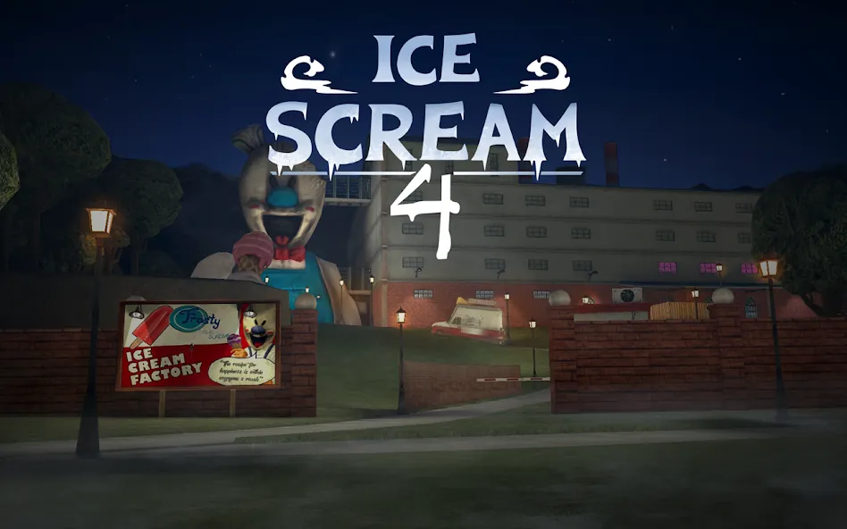 Взломанная Ice Scream 4: Rod's Factory (Айс Скрим 4)  [МОД Меню] — стабильная версия apk на Андроид screen 1