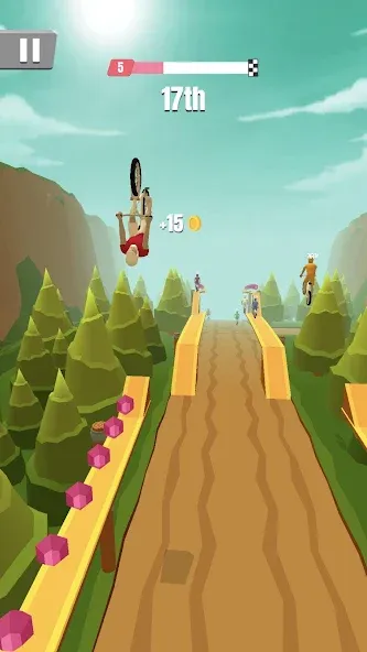 Взлом Bike Rush (Байк Раш)  [МОД Menu] — стабильная версия apk на Андроид screen 3