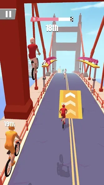 Взлом Bike Rush (Байк Раш)  [МОД Menu] — стабильная версия apk на Андроид screen 4