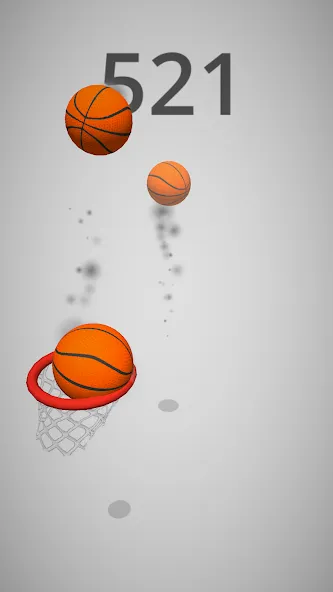 Скачать взломанную Dunk Hoop (Данк Хуп)  [МОД Menu] — полная версия apk на Андроид screen 2