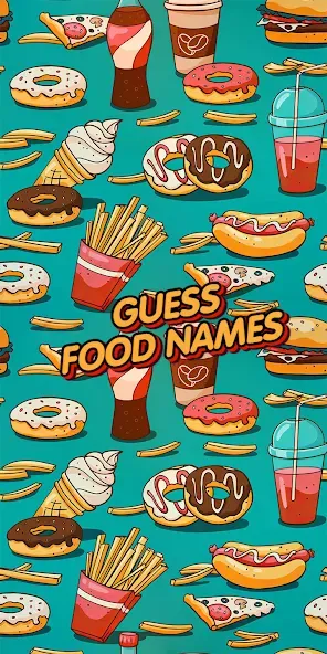 Скачать взломанную Guess food games  [МОД Меню] — стабильная версия apk на Андроид screen 1