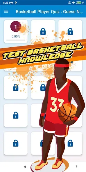 Взломанная basketball player quiz  [МОД Mega Pack] — полная версия apk на Андроид screen 2