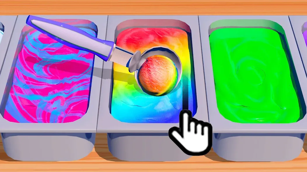 Скачать взломанную Ice Cream Games: Rainbow Maker (Айс Крем Геймс)  [МОД Unlimited Money] — последняя версия apk на Андроид screen 3