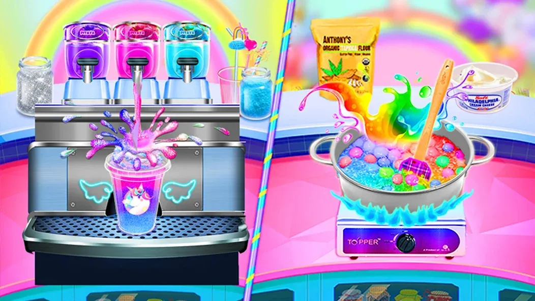 Скачать взломанную Ice Cream Games: Rainbow Maker (Айс Крем Геймс)  [МОД Unlimited Money] — последняя версия apk на Андроид screen 4