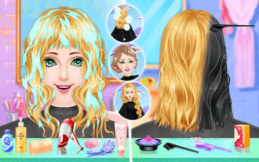 Взлом Doll Makeover — Fashion Queen (Игры по макияжу для девочек)  [МОД Много денег] — последняя версия apk на Андроид screen 3